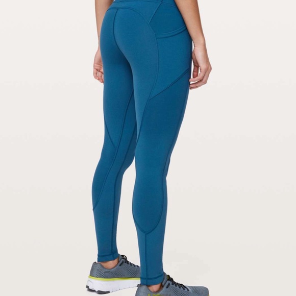 Lululemon All the Right Places Low-Rise Pants II 28 " - Sz 8- Deep Marine - Picture 3 of 9